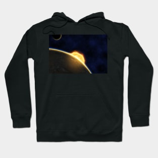 Exoplanet against bright star Hoodie